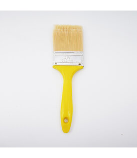 PAINT BRUSH - IPC - YELLOW PLASTIC HANDLE