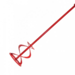 Ransom Toolworks SPIRAL MIXER 130 X 600MM - 10MM SHAFT - RED COLOUR