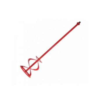SPIRAL MIXER 130 X 600MM - 10MM SHAFT - RED COLOUR