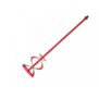 SPIRAL MIXER 130 X 600MM - 10MM SHAFT - RED COLOUR