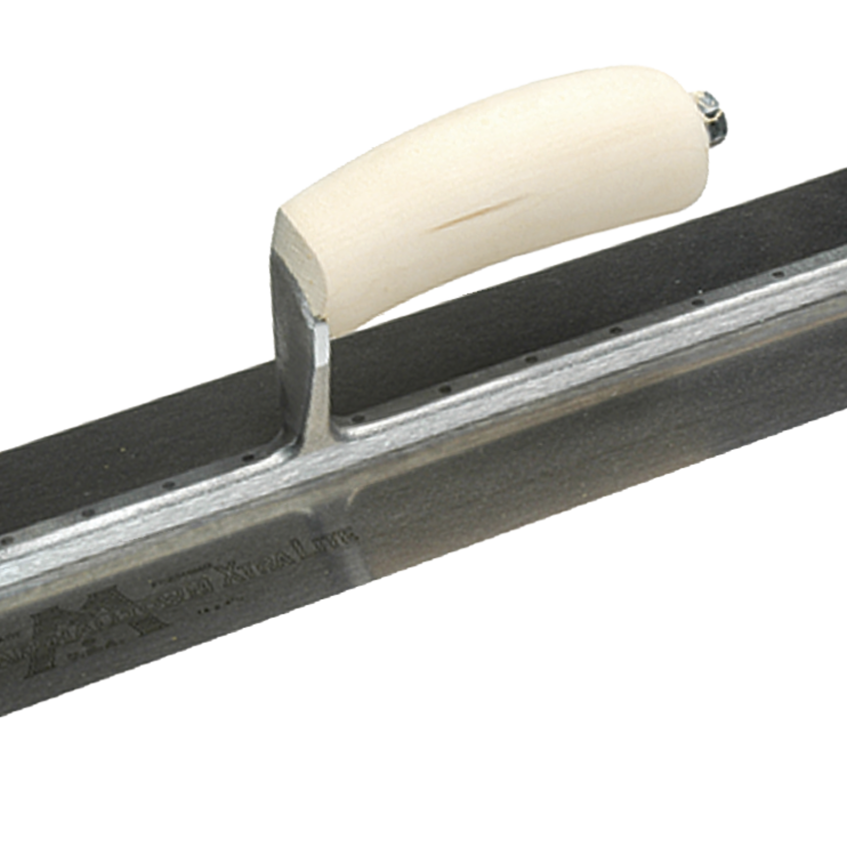 Masonry Hardware Setter-Cementing Trowel - Carbon Steel - Wooden Handle - 350 x 100mm