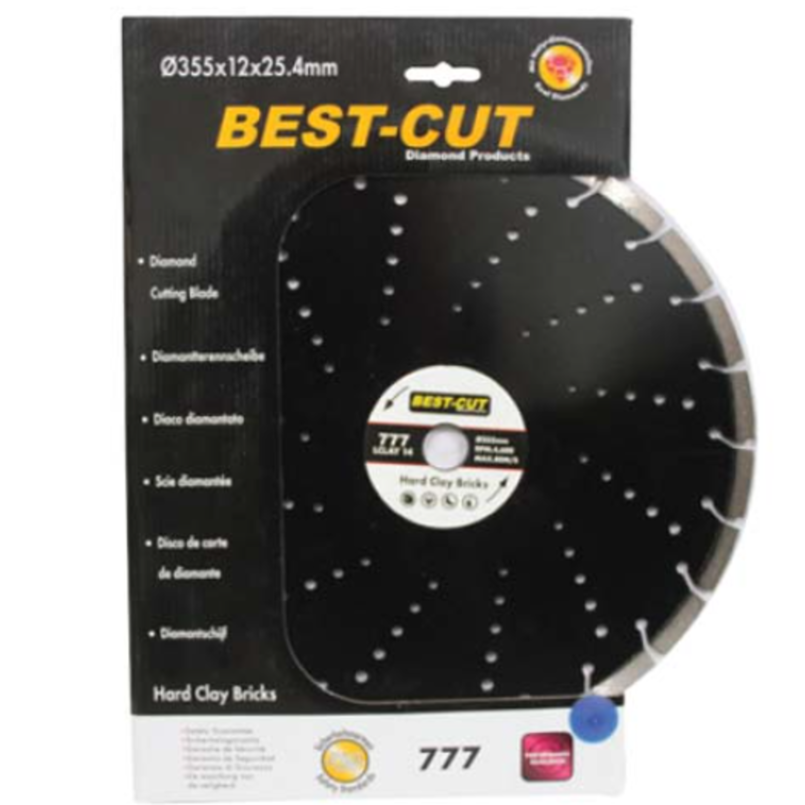 BEST-CUT - 500MM DIAMOND BLADE - CLAY BRICK BLADE - 777 SERIES