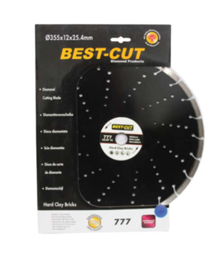 BEST-CUT - 500MM DIAMOND BLADE - CLAY BRICK BLADE - 777 SERIES