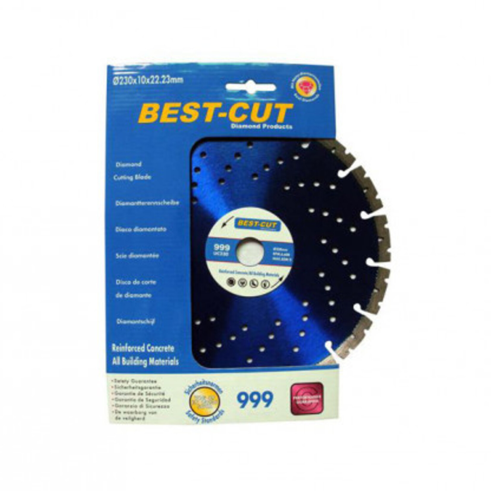 Best-Cut Universal Cut Diamond Blade-Concrete/Steel 999 Series