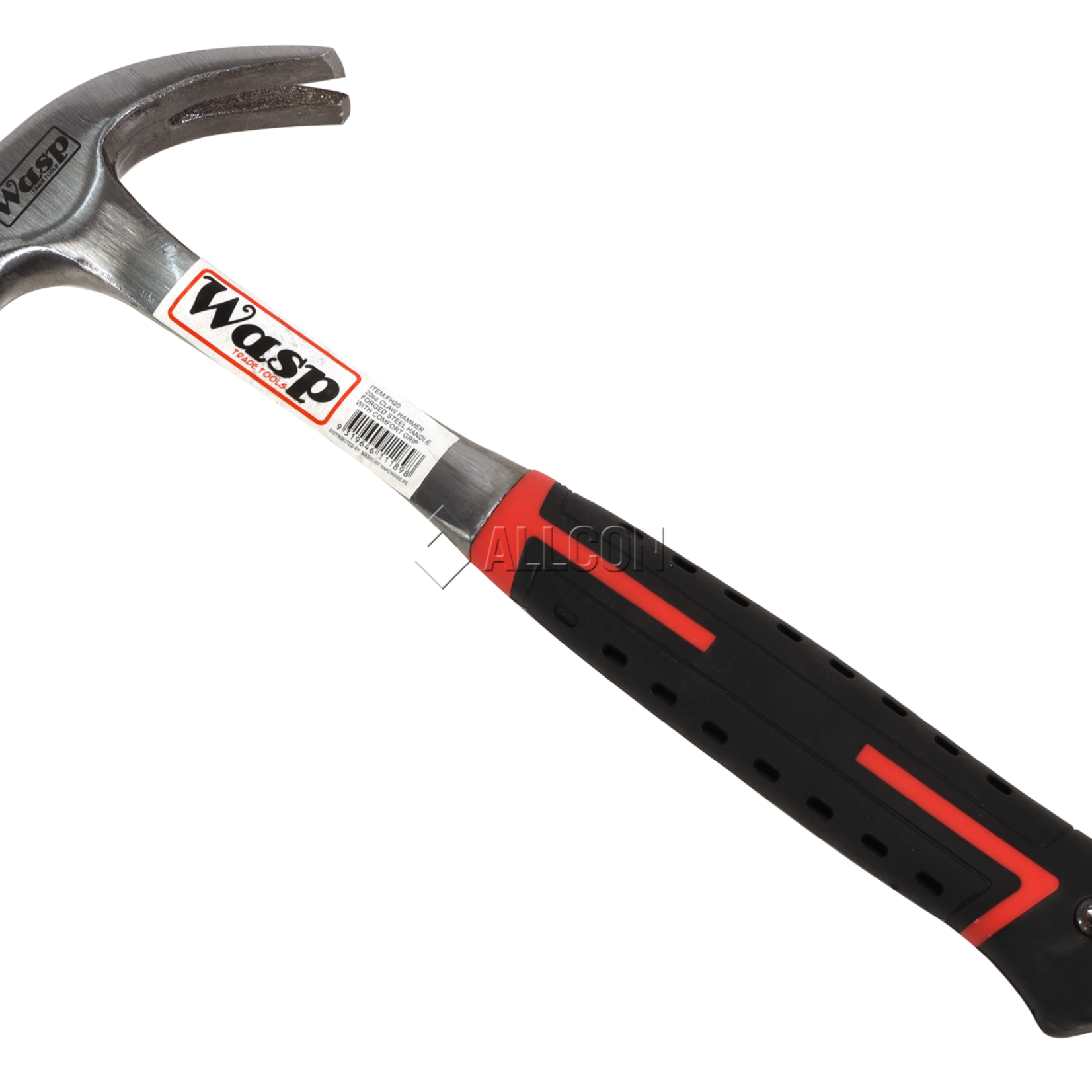 WASP CLAW HAMMER-20oz-FIBERGLASS HANDLE-WASP