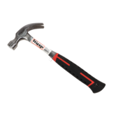 CLAW HAMMER-20oz-FIBERGLASS HANDLE-WASP
