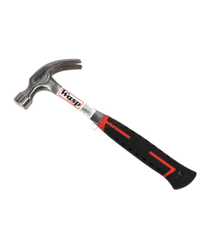 CLAW HAMMER-20oz-FIBERGLASS HANDLE-WASP