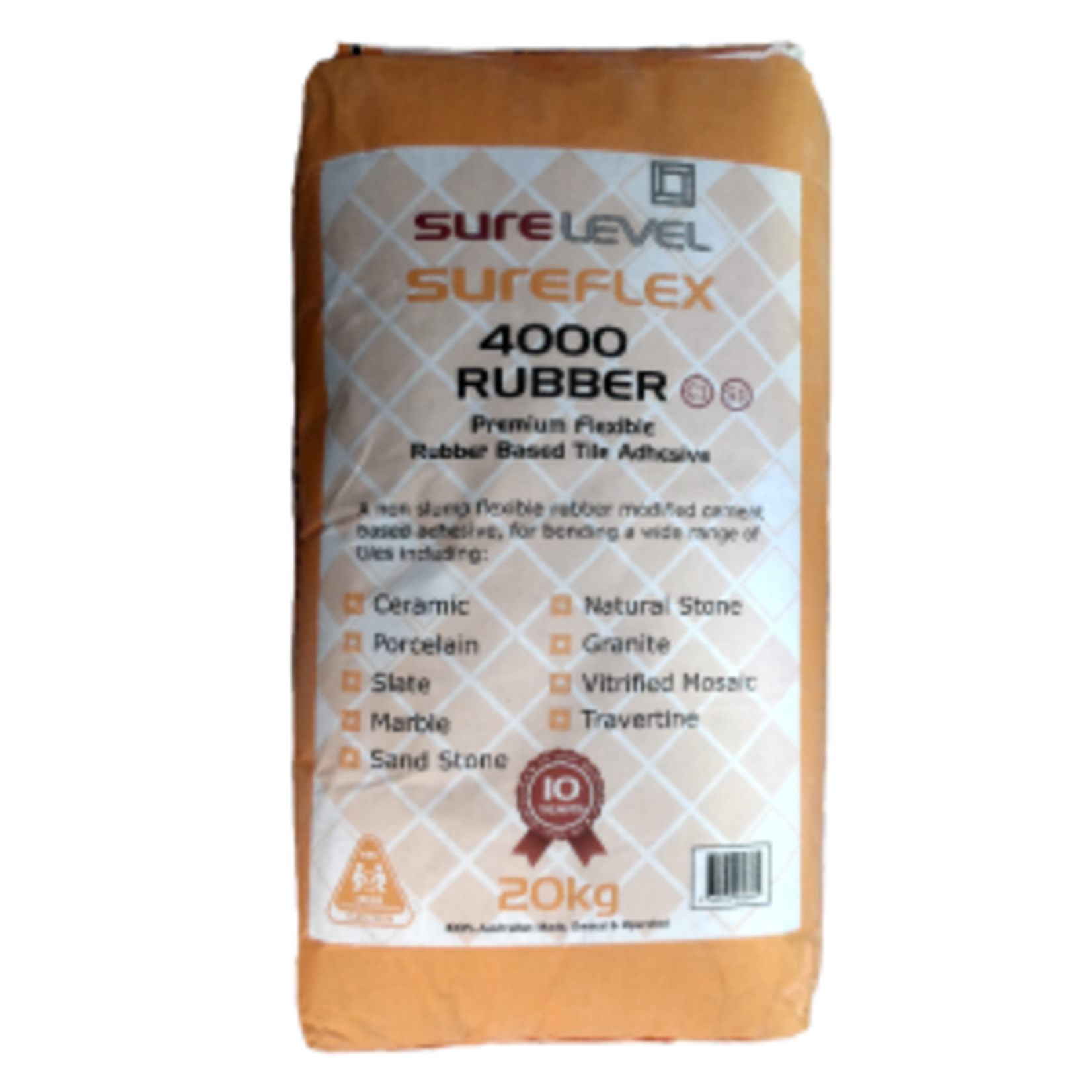 Sure level SUREFLEX 4000 RUBBER 20KG Bag off white