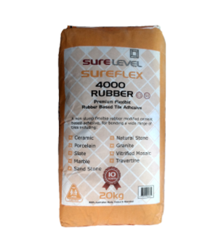 SUREFLEX 4000 RUBBER 20KG Bag off white