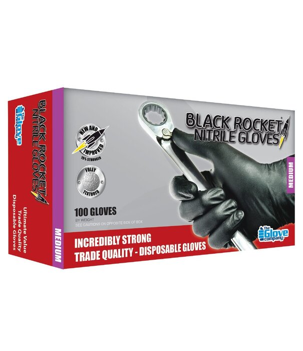 Rocket Black - box of 100 gloves