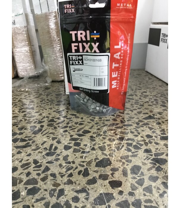 Self-Drilling Screw, Hex, Class 3