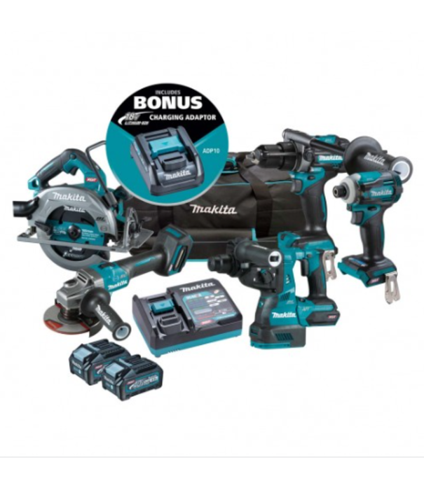Makita 40V MAX 5 PIECE BL COMBO LI-ION (L)