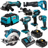 18V 6 PIECE COMBO LI-ION (F)