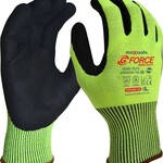 MaxiSafe G-Force Hi-Vis Cut C Glove with Nitrile Palm