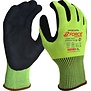 G-Force Hi-Vis Cut C Glove with Nitrile Palm