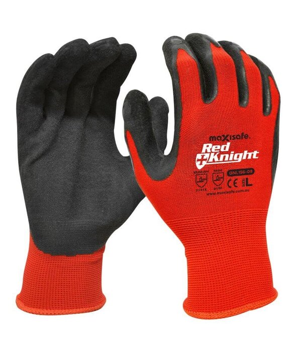 Red Knight Latex Gripmaster Gloves