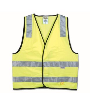 Maxisafe Hi-Vis Yellow D/N Safety Vest (Class D/N)