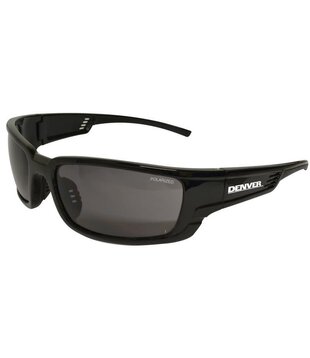 DENVER POLARISED Safety Glasses, Black Frame