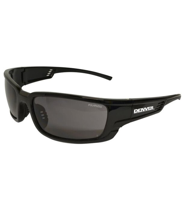 MaxiSafe DENVER POLARISED Safety Glasses, Black Frame