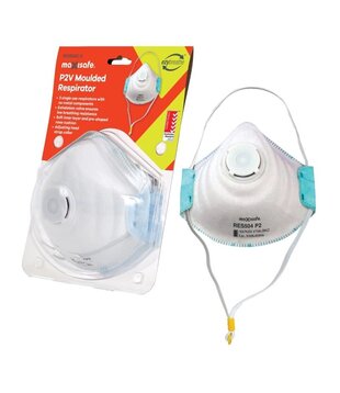 P2 Dust mask with valve, card of 3