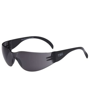 TEXAS Safety Glasses with Anti-Fog - Smoke Lens