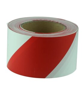 Barricade Tape - Red/White