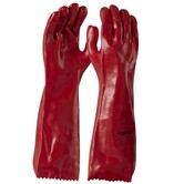 Maxisafe Red PVC Gauntlet - 45cm