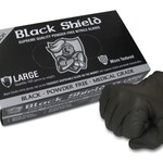 MaxiSafe Black Shield Heavy Duty Nitrile, Unpowdered, Box 100 - XLarge