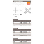 DTA CROSS SPACERS 5MM x 500 FOR DISPLAY PURPOSES