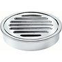 FLOOR DRAIN - ROUND 80MM CHROME PLATED BRASS