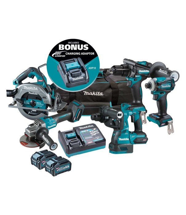 Makita 40V MAX 5 PIECE BL COMBO LI-ION (L)
