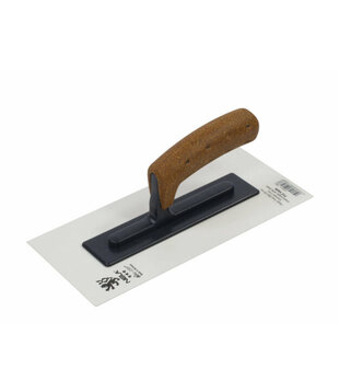 NELA Plastic Float PVC 280x130x3 mm  White blade  Bevel Edges