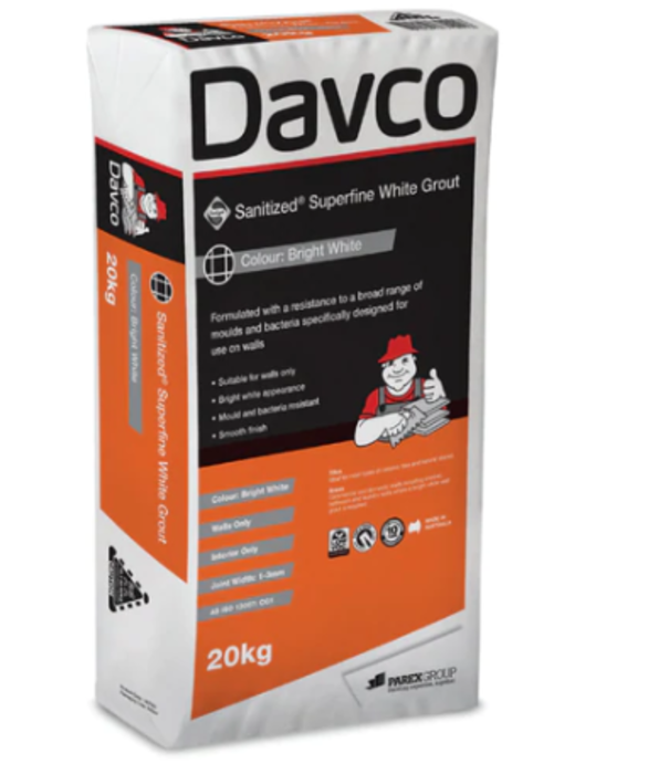 Sika Sanitized Colorgrout Superfine Bright White 20Kg