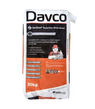 Sanitized Colorgrout Superfine Bright White 20Kg