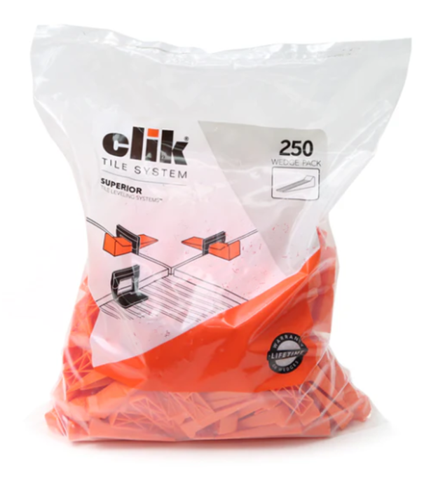 Clik Wedges Orange   (4x 250) Whole Carton