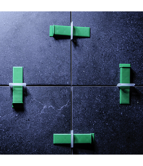 Precise Levelling Clips 3mm 100pc