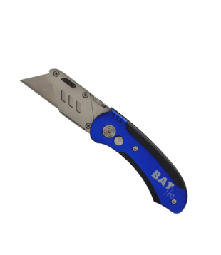 BAT Pro Folding utility Knife  blue