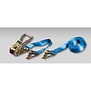 Strap 1000kg Blue 5m x 25mm,2 Piece, Hook & Keeper