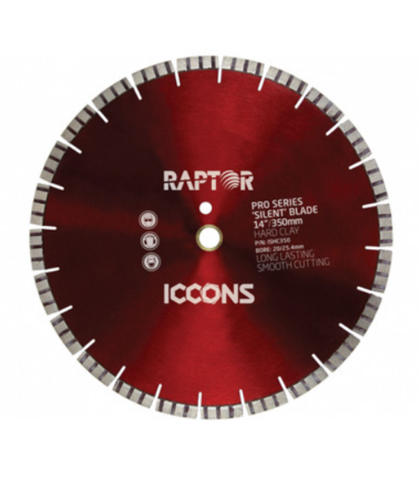 ICCONS - DIAMOND BLADE - 230MM TURBO - RED