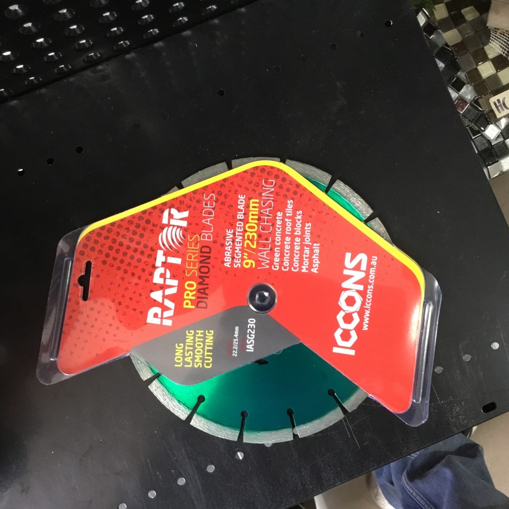 ABRASSIVE SEGMENTED 230MM BLADE