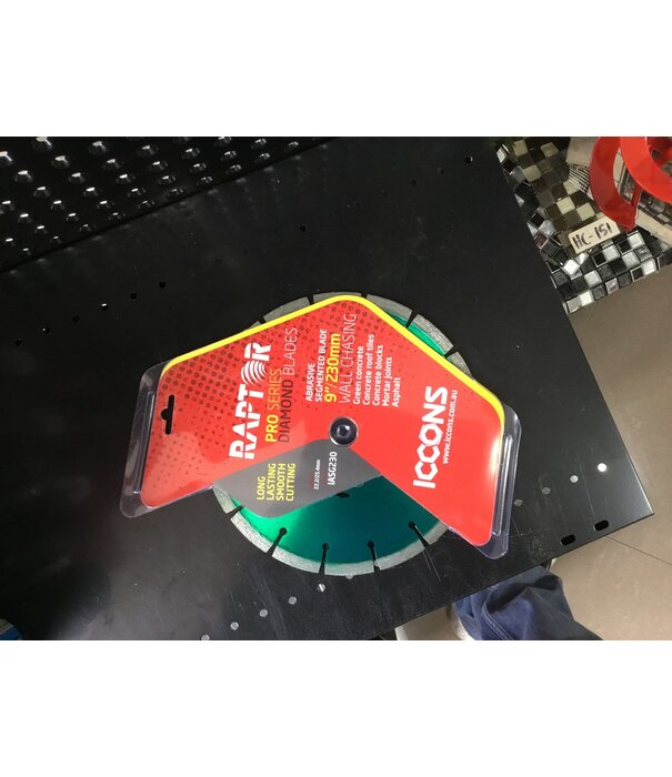 ABRASSIVE SEGMENTED 230MM BLADE