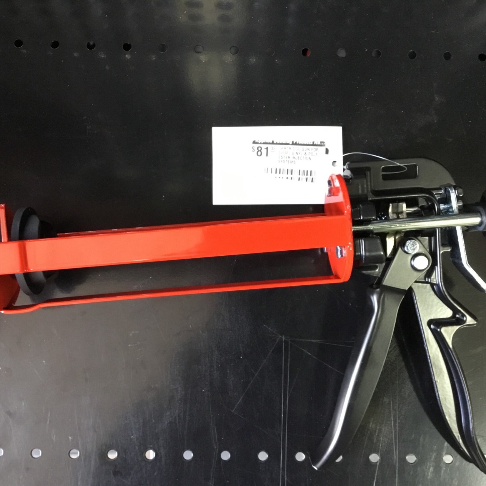CARTRIDGE GUN FOR 420ML VINYL & POLY ESTER INJECTION SYSTEMS