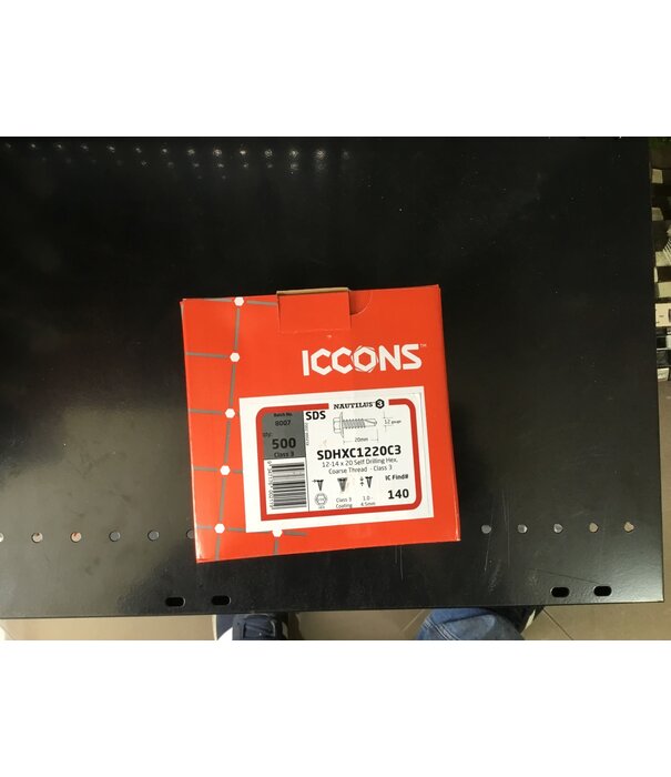 140 - SD HEX COARSE C3 12-14 X 20 (500 Pack)