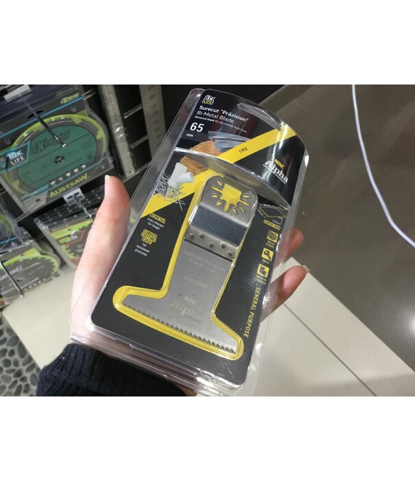Alpha Surecut Prazision 65mm - Bi-Metal Multi-Tool Blade