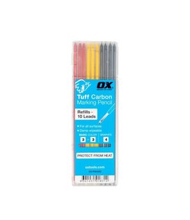 Tuff Carbon Marking Pencil Refills 10 leads