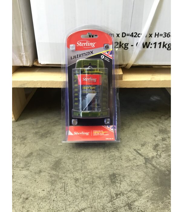 Sterling sterling premium heavy duty 100 blade safety dispenser