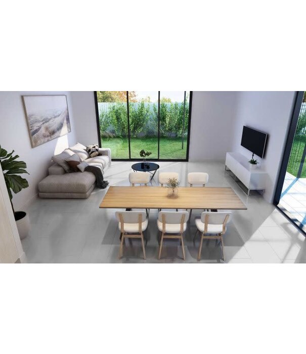 Johnson Tiles Nordik Stone Bianco 296x596 Matt