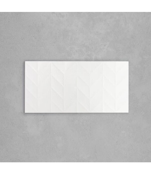 Johnson Tiles Arrow Classic White 300x600 Satin