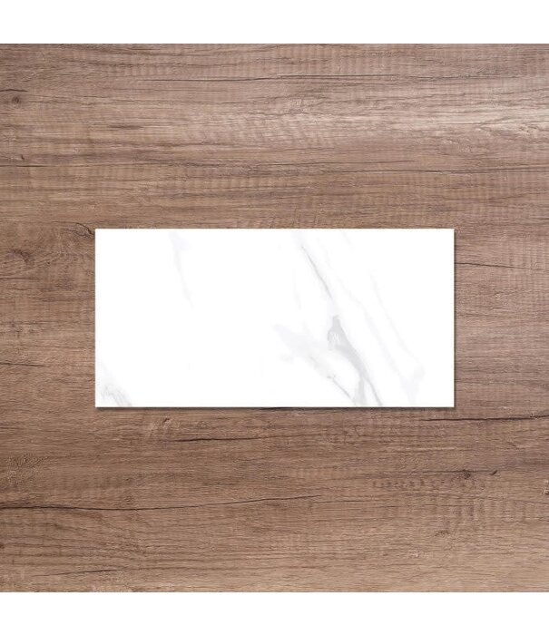 Johnson Tiles Carrara Statuari Platinum 300x600 Matt