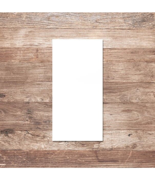 Johnson Tiles Basics Ultra White 300x600 Gloss Rectified Edge